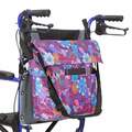Vive Health Wheelchair Bag - Purple Floral LVA1006PUR